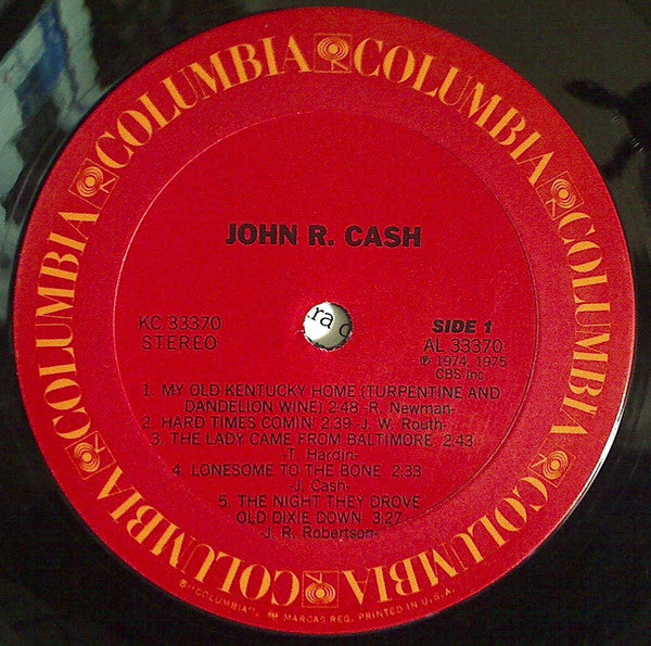 John R. Cash* : John R. Cash (LP, Album)