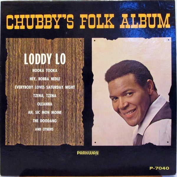 Chubby Checker : Chubby's Folk Album (LP, Album, Mono)