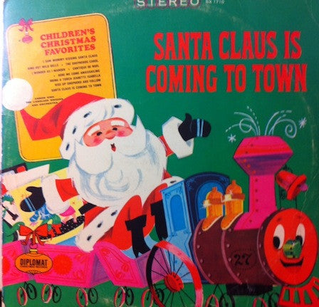 Damon King (2), The Caroleer Singers* And Orchestra* : Santa Claus Is Coming To Town (LP)