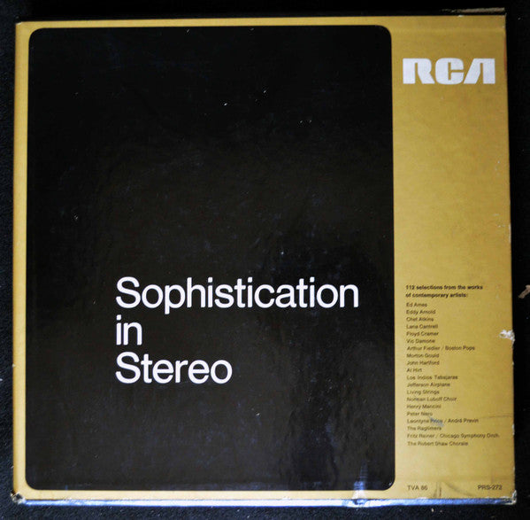 Various : Sophistication In Stereo (10xLP, Comp + Box)