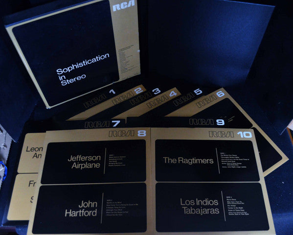 Various : Sophistication In Stereo (10xLP, Comp + Box)