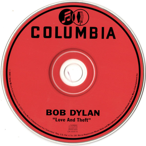 Bob Dylan : "Love And Theft" (CD, Album)