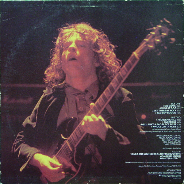 AC/DC : Let There Be Rock (LP, Album, RP, Mon)