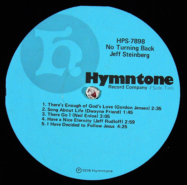 Jeff Steinberg (2) : No Turning Back (LP, Album)