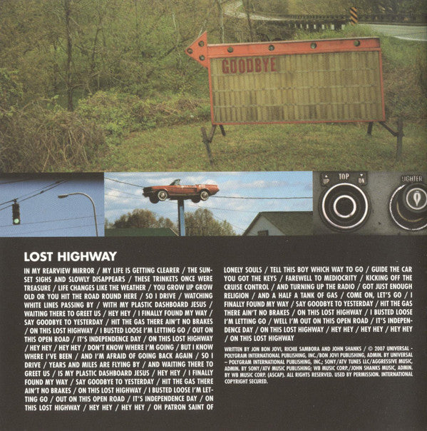 Bon Jovi : Lost Highway (CD, Album)