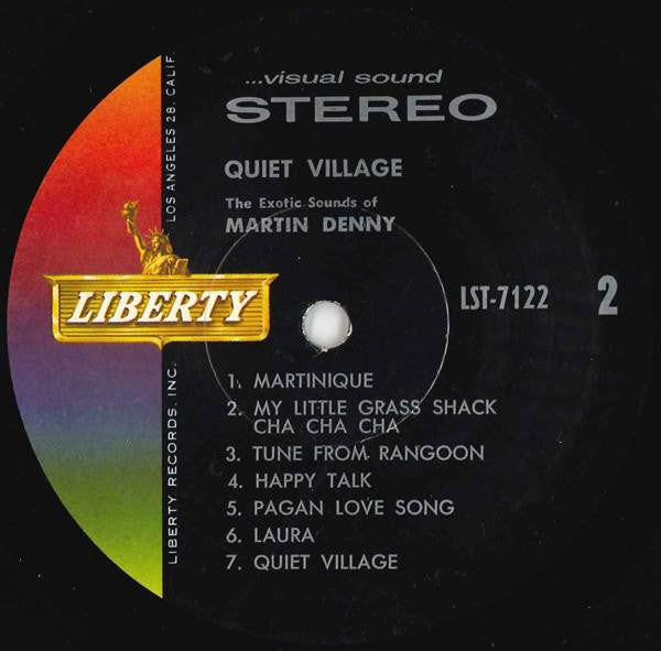 Martin Denny : Quiet Village - The Exotic Sounds Of Martin Denny (LP, Album, RP, Los)