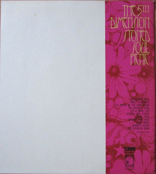 The 5th Dimension* : Stoned Soul Picnic (LP, Album, Res)