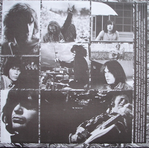Crosby, Stills, Nash & Young : Déjà Vu (LP, Album, RE, Gat)