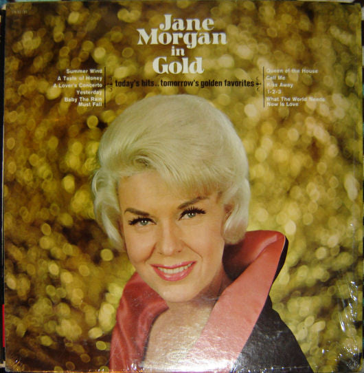 Jane Morgan : Jane Morgan In Gold Today's Hits...Tomorrow's Golden Favorites (LP, Mono)
