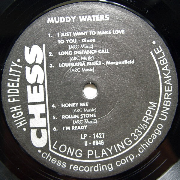 Muddy Waters : The Best Of Muddy Waters (LP, Comp, Mono, RE, RM, 180)