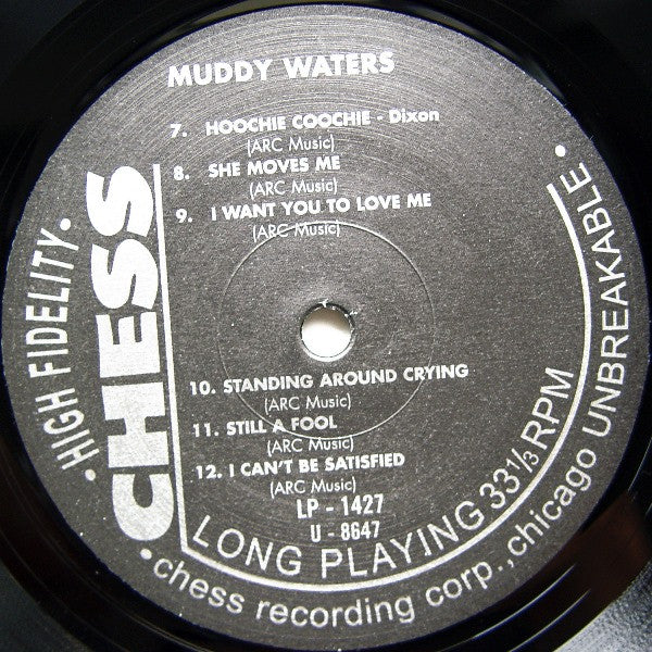 Muddy Waters : The Best Of Muddy Waters (LP, Comp, Mono, RE, RM, 180)