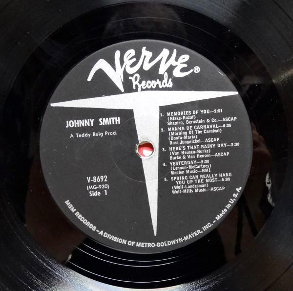 Johnny Smith : Johnny Smith (LP, Album, Mono, Gat)