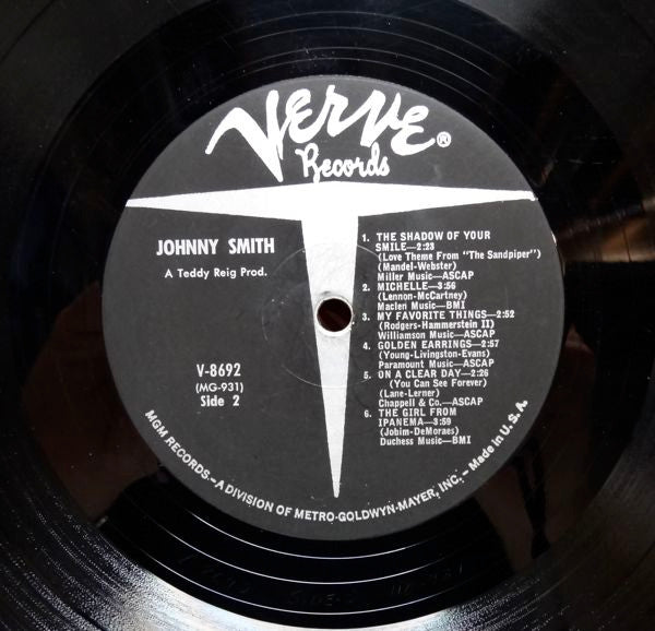 Johnny Smith : Johnny Smith (LP, Album, Mono, Gat)