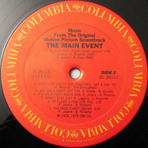 Various : The Main Event (A Glove Story) (LP, Album)