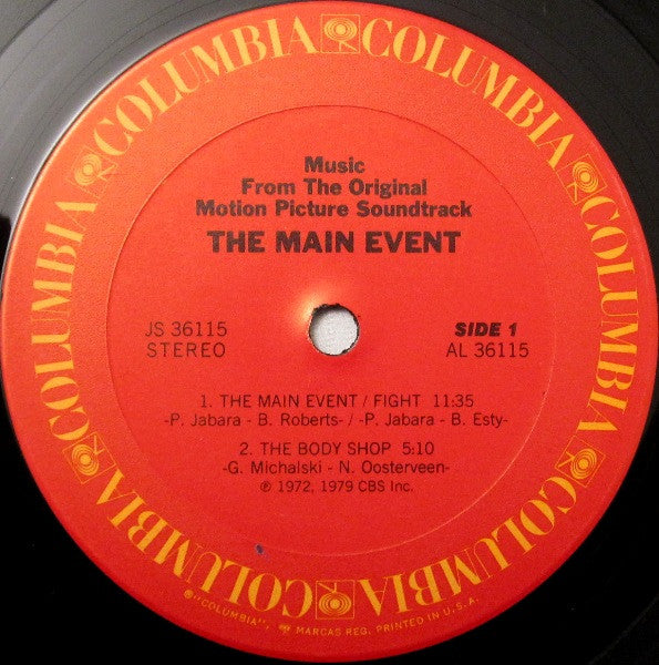 Various : The Main Event (A Glove Story) (LP, Album)