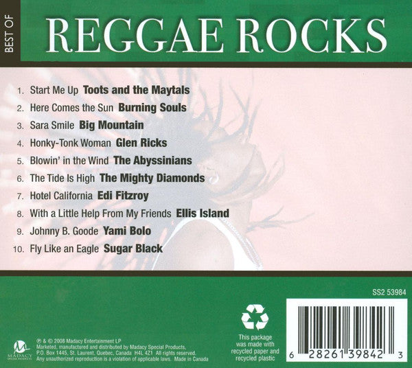 Various : Best Of Reggae Rocks (CD, Comp)