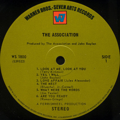 The Association (2) : The Association (LP, Album, San)