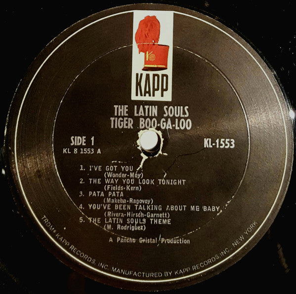 The Latin Souls (3) : Tiger Boo-Ga-Loo (LP, Album, Mono)