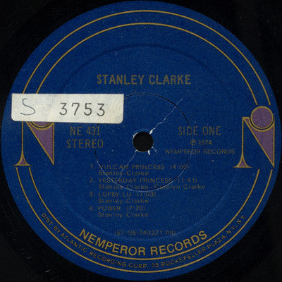 Stanley Clarke : Stanley Clarke (LP, Album, Pre)