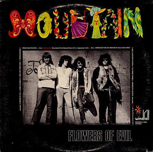 Mountain : Flowers Of Evil (LP, Album)