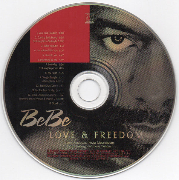 BeBe Winans : Love & Freedom (CD, Album)