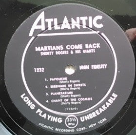 Shorty Rogers And His Giants : Martians Come Back (LP, Album, Mono)