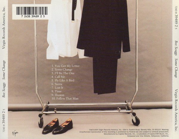 Boz Scaggs : Some Change (CD, Album)