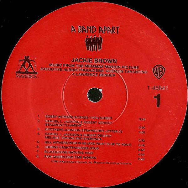 Various : Jackie Brown (Music From The Miramax Motion Picture) (LP, Album, Comp)