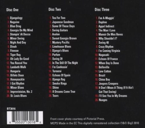 Django Reinhardt : The Absolutely Essential 3 CD Collection (3xCD, Comp, RM)