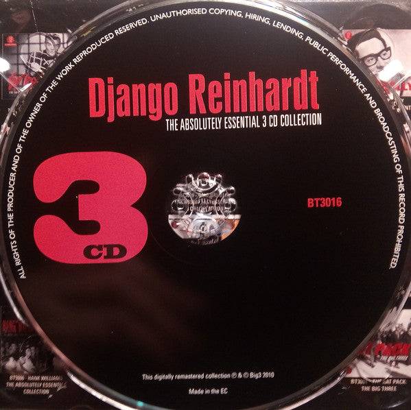 Django Reinhardt : The Absolutely Essential 3 CD Collection (3xCD, Comp, RM)