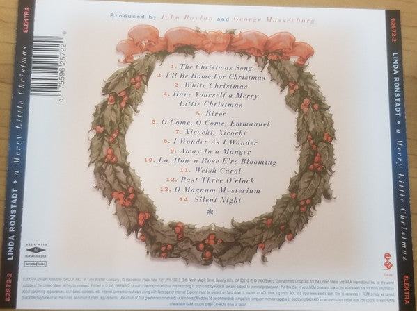 Linda Ronstadt : A Merry Little Christmas (CD, Album)