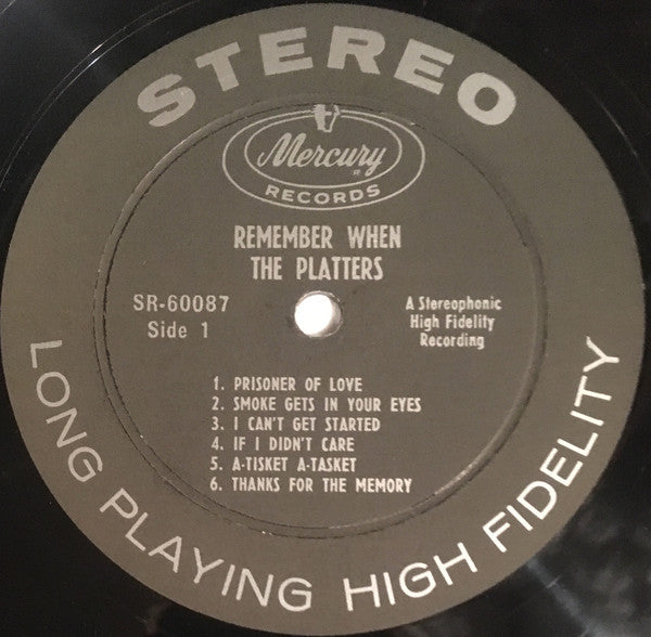 The Platters : Remember When? (LP, Album)