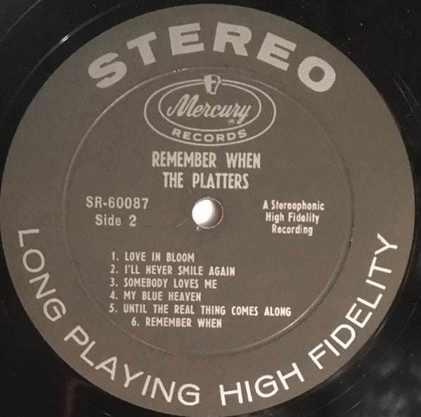The Platters : Remember When? (LP, Album)