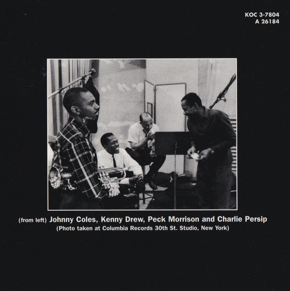 Johnny Coles Quartet : The Warm Sound (CD, Album, RE)
