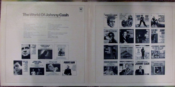 Johnny Cash : The World Of Johnny Cash (2xLP, Comp)