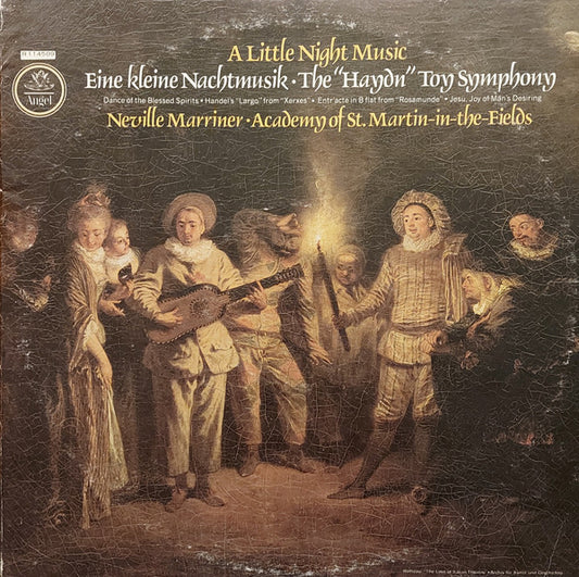 Neville Marriner*, Academy Of St. Martin-in-the-Fields* : A Little Night Music (LP, Album, Quad, Club)