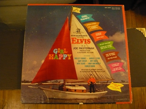 Elvis Presley : Girl Happy (LP, Album, Mono, Ind)