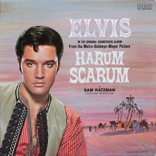 Elvis Presley : Harum Scarum (LP, Album, RE)