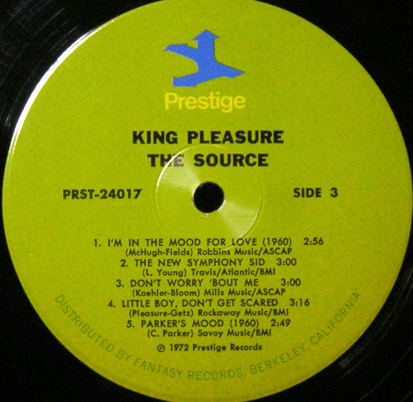 King Pleasure : The Source (2xLP, Comp, RM)