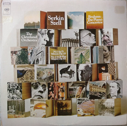 Brahms*, Serkin* / Szell*, The Cleveland Orchestra : The Piano Concertos (2xLP, Comp, RE, Ter)