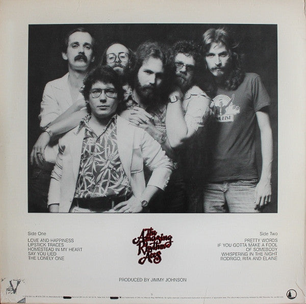 The Amazing Rhythm Aces : Amazing Rhythm Aces (LP, Album, RE)