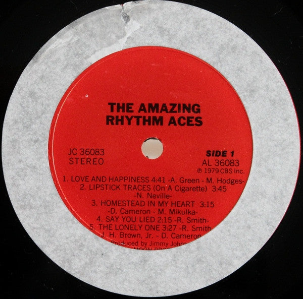 The Amazing Rhythm Aces : Amazing Rhythm Aces (LP, Album, RE)