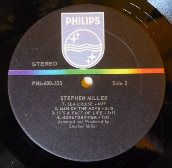 Stephen Miller* : Stephen Miller (LP, Album)