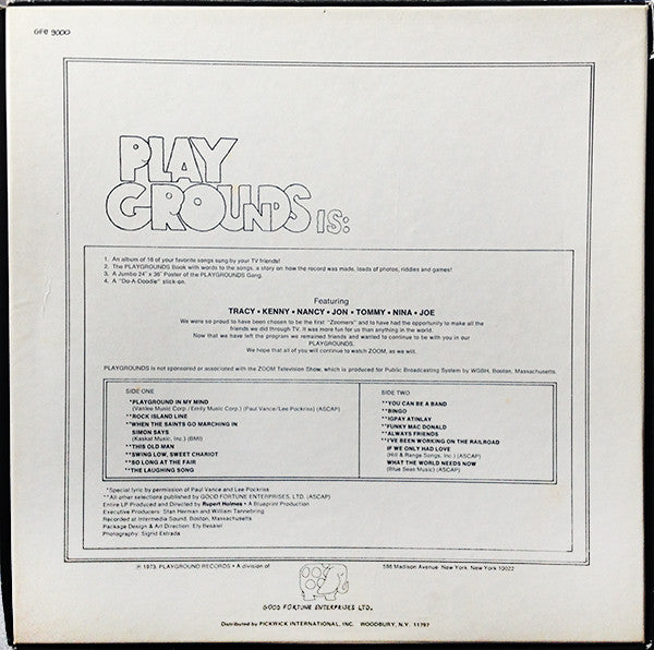 Playgrounds : Playgrounds (LP, Album + Box)