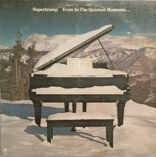 Supertramp : Even In The Quietest Moments... (LP, Album, Ter)