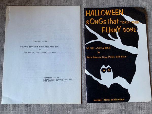 Ruth Roberts, Gene Piller, Bill Katz : Halloween Songs That Tickle Your Funny Bone (LP, Album)
