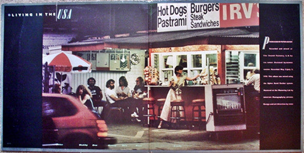 Linda Ronstadt : Living In The USA (LP, Album, PRC)