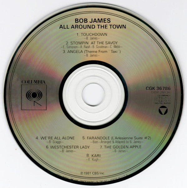 Bob James : All Around The Town (CD, Album, RE)