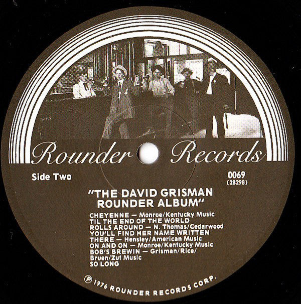 David Grisman : The David Grisman Rounder Album (LP, Album)