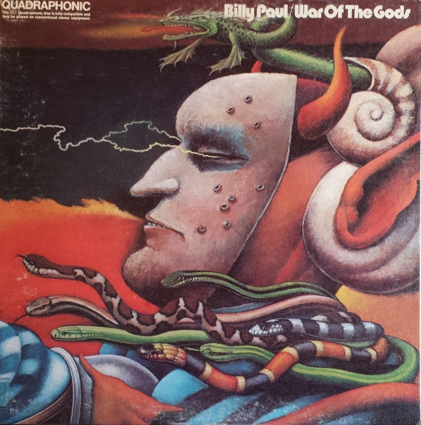 Billy Paul : War Of The Gods (LP, Album, Quad, Gat)